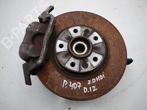 Used Left front steering knuckle PEUGEOT 407 (6D_) [2004-2011]  22240936