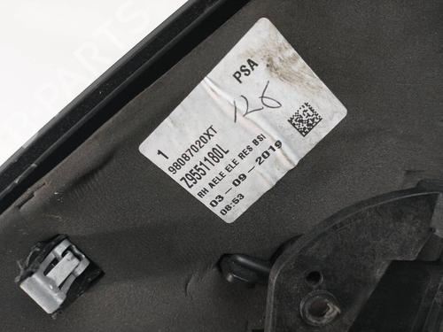 Right mirror OPEL VIVARO B Van (X82) 1.6 CDTI (05) | BP8334871C27 