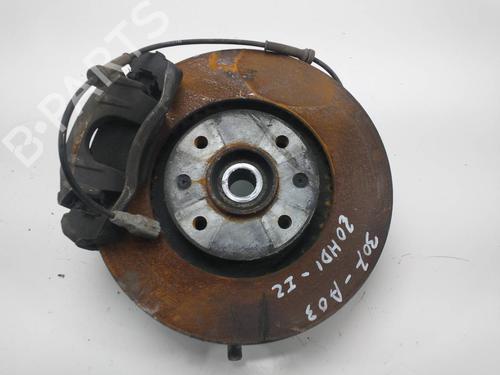Used Left front steering knuckle PEUGEOT 307 (3A/C) [2000-2012]  7510813