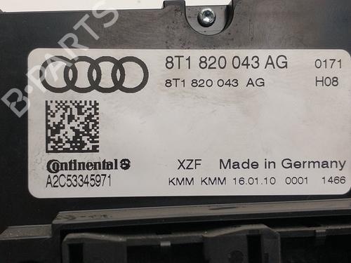 Climate control AUDI A4 B8 (8K2)  | BP24126950I5 
