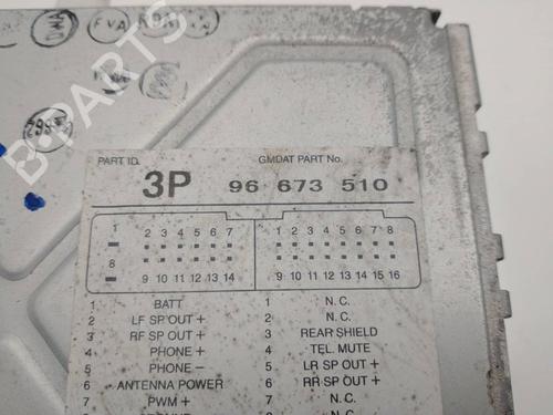 Radio CHEVROLET CAPTIVA (C100, C140) 2.0 D 4WD | BP22399884E6 