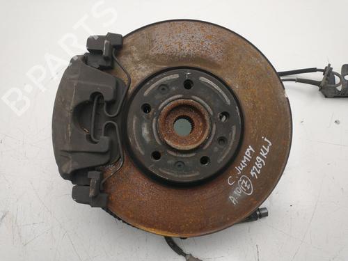 Used Left front steering knuckle CITROËN JUMPY II Platform/Chassis 2.0 HDi 125 (128 hp) 32342552