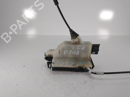 Used Rear right lock PEUGEOT 208 I (CA_, CC_) 1.4 HDi (68 hp) 15617229