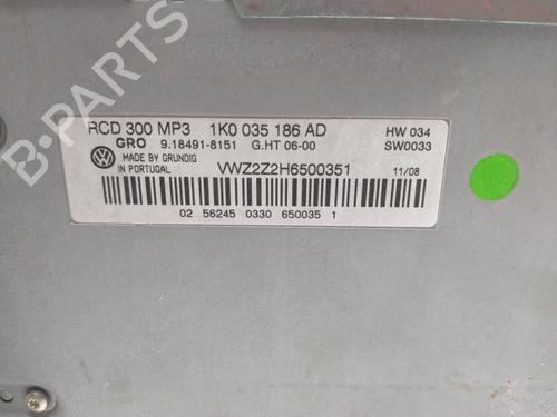 Radio VW PASSAT B6 (3C2)  | BP8610101E6 