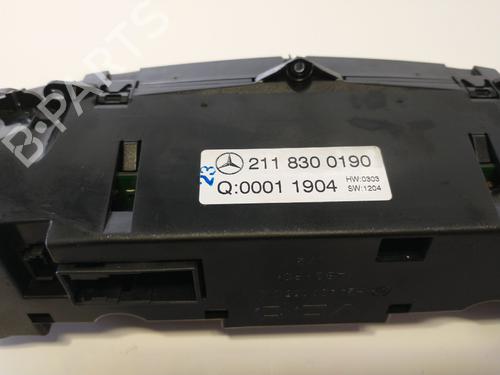 Climate control MERCEDES-BENZ E-CLASS (W211) E 220 CDI (211.006) | BP7506982I5 