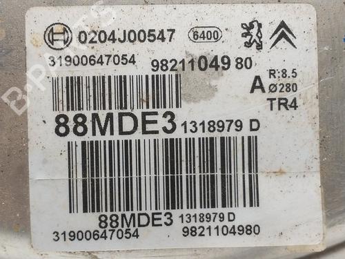 Servo brake CITROËN BERLINGO (ER_, EC_) 1.5 BlueHDi 130 (ECYHZJ, ECYHZR) | BP32781467M42  - Image 7
