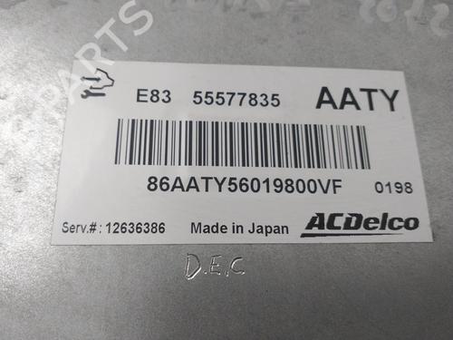 Engine control unit (ECU) OPEL CORSA D (S07)  | BP16489342M57 