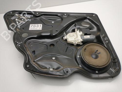 Used Rear left window mechanism VW PASSAT B6 (3C2) [2005-2011]  32034126
