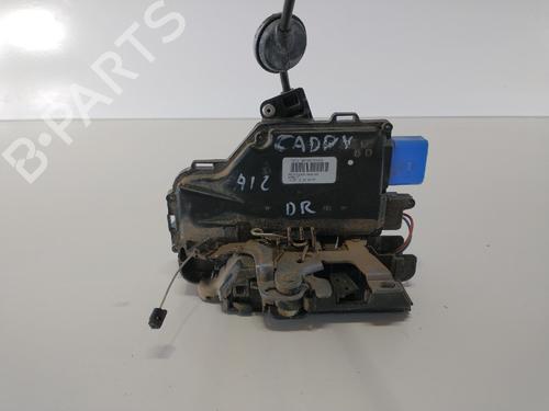 Used Front right lock VW CADDY III Box Body/MPV (2KA, 2KH, 2CA, 2CH) [2004-2016]  7505835