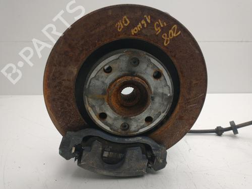 Used Left front steering knuckle PEUGEOT 208 I (CA_, CC_) [2012-2021]  31982616