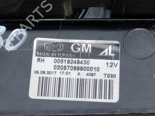 Right taillight OPEL COMBO Box Body/MPV (X12)  | BP28069832C35 