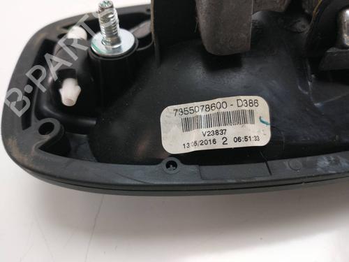 Front left exterior door handle FIAT FIORINO Box Body/MPV (225_)  | BP7776142C128 
