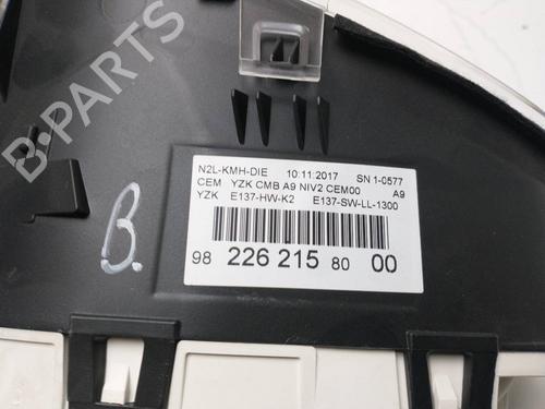 Instrument cluster PEUGEOT 208 I (CA_, CC_) 1.6 BlueHDi 100 | BP12527629C47