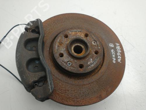Used Left front steering knuckle Left front steering knuckle FIAT SCUDO Van (270_, 272_) 1.6 D Multijet (90 hp) 33625827 33625827