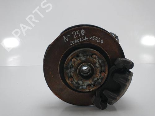 Used Right front steering knuckle TOYOTA COROLLA Verso (ZER_, ZZE12_, R1_) 1.8 (ZNR11_, ZNR11R) (129 hp) 7507356