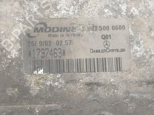 Intercooler MERCEDES-BENZ C-CLASS (W203) C 200 CDI (203.004) | BP39433887M30 - Image 2