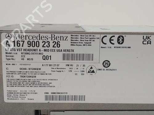 Radio MERCEDES-BENZ A-CLASS (W177)  | BP25338494E6 