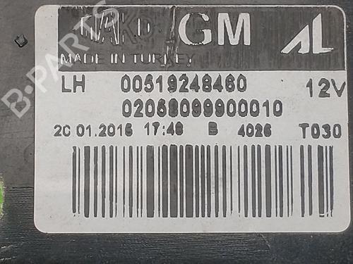 Left taillight OPEL COMBO Box Body/MPV (X12)  | BP33842812C34  - Image 5