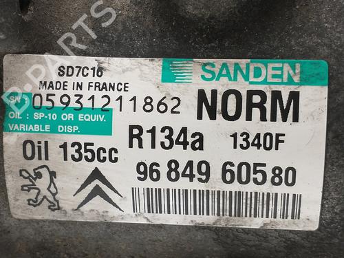 AC compressor CITROËN C4 Picasso I MPV (UD_)  | BP30580132M34 