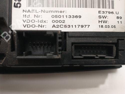 Climate control MERCEDES-BENZ C-CLASS (W203) C 220 CDI (203.008) | BP31916624I5