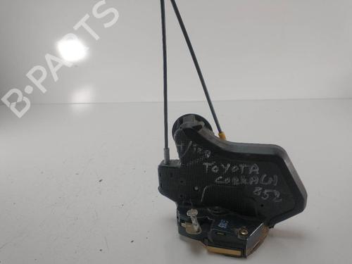 Used Rear left lock TOYOTA COROLLA (_E12_) 2.0 D-4D (CDE120R, CDE120L_) (116 hp) 11866178