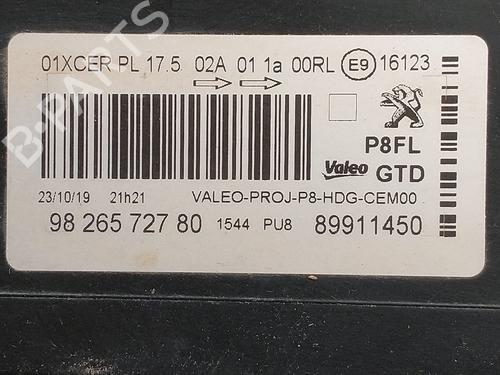 Scheinwerfer links PEUGEOT 3008 II SUV (MC_, MR_, MJ_, M4_)  | BP34623386C28  - Image 9