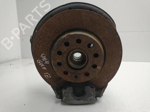 Used Left front steering knuckle VW GOLF VI (5K1) 1.6 TDI (105 hp) 31971223