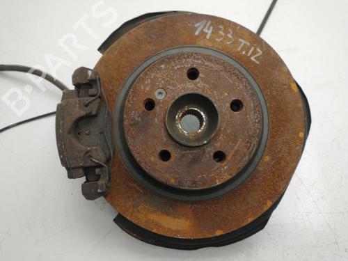 Venstre hjullejehus spindel MERCEDES-BENZ C-CLASS (W204) C 350 (204.056) (272 hp) 32348873