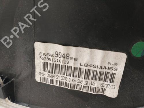 Instrument cluster CITROËN BERLINGO MULTISPACE (B9) 1.6 HDi 75 / BlueHDi 75 | BP21222432C47 