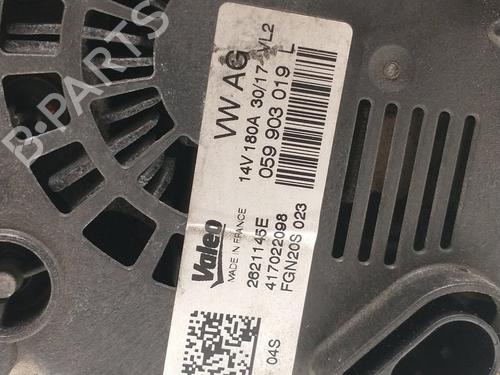 Alternator AUDI A7 Sportback (4GA, 4GF) 3.0 TDI quattro | BP33802039M7 - Image 7