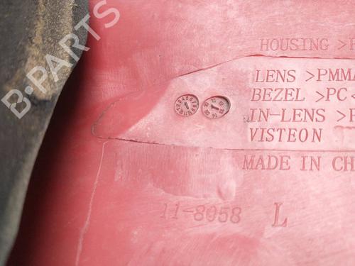 Left taillight PEUGEOT 206+ (2L_, 2M_)  | BP12340054C34 