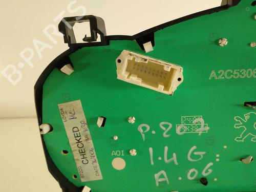 Instrument cluster PEUGEOT 207 (WA_, WC_)  | BP7508041C47 