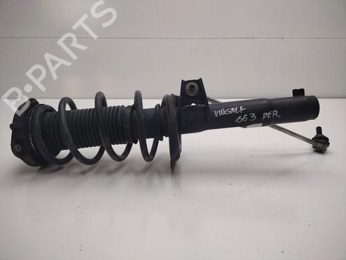 Used Right front shock absorber VW GOLF VI (5K1) 1.6 TDI (105 hp) 30442343