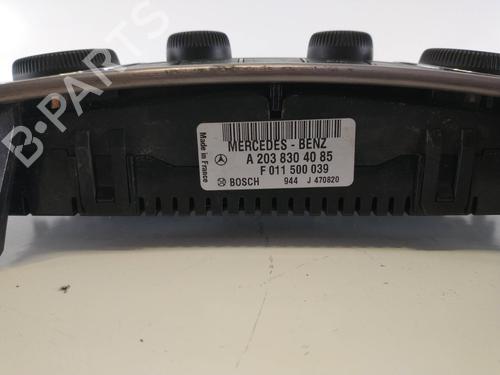 Used Climate control MERCEDES-BENZ C-CLASS Coupe (CL203) C 200 Kompressor (203.745) (163 hp) 7507697