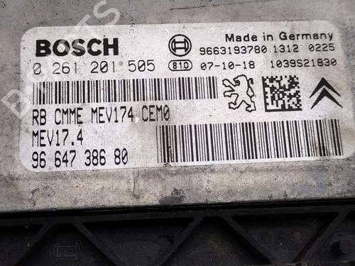 Engine control unit (ECU) PEUGEOT 308 I (4A_, 4C_)  | BP29213300M57 