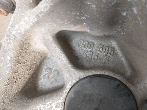 Left rear steering knuckle VW PASSAT B6 (3C2)  | BP19478306M27 