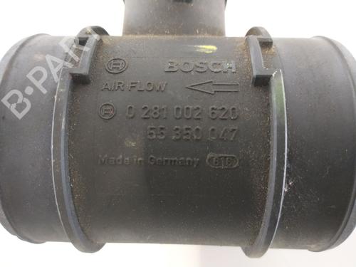Used Mass air flow sensor OPEL MERIVA A MPV (X03) 1.7 CDTI (E75) (100 hp) 7506820