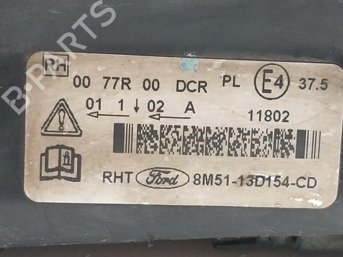 Right headlight FORD FOCUS II (DA_, HCP, DP)  | BP24337587C29 