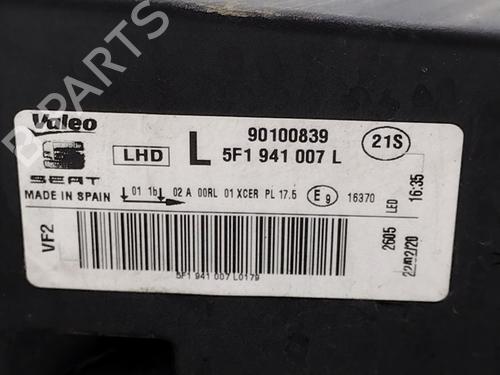 Left headlight SEAT LEON Sportstourer (KL8, KLD)  | BP30082934C28 