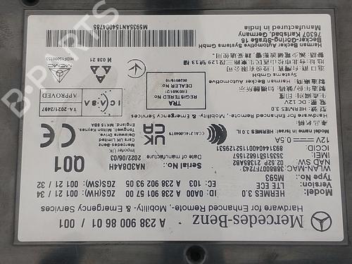 Electronic module MERCEDES-BENZ A-CLASS (W177)  | BP25334851M83 