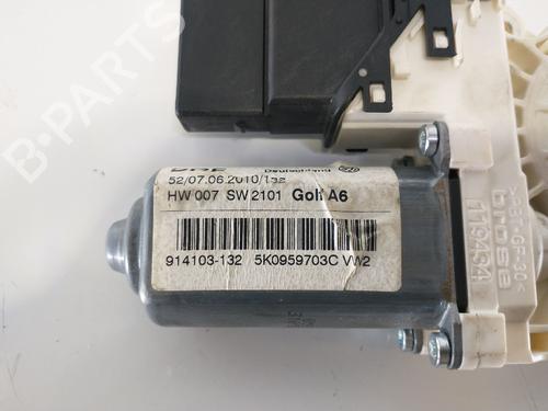 Left rear window motor VW GOLF VI (5K1) 1.6 TDI | BP7506922E23 