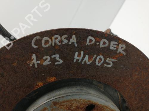 Right front steering knuckle OPEL CORSA F (P2JO) | BP31856016M26