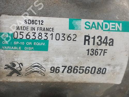 AC compressor PEUGEOT 2008 I (CU_)  | BP33818223M34  - Image 8