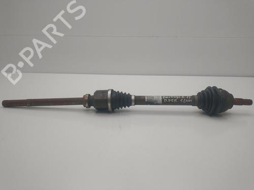 Used Right front driveshaft PEUGEOT PARTNER Box Body/MPV 1.6 (98 hp) 29865770