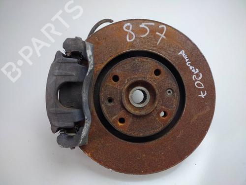 Used Left front steering knuckle PEUGEOT 207 (WA_, WC_) 1.6 HDi (90 hp) 12339422