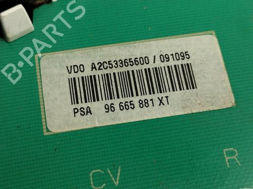 Instrument cluster CITROËN C3 II (SC_) | BP30089636C47