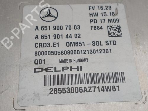 Engine control unit (ECU) MERCEDES-BENZ GLA-CLASS (X156) GLA 200 CDI / d (156.908) | BP30593820M57