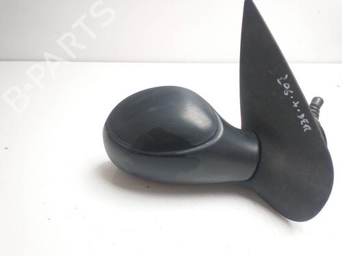 Right mirror PEUGEOT 206+ (2L_, 2M_)  | BP12340050C27 