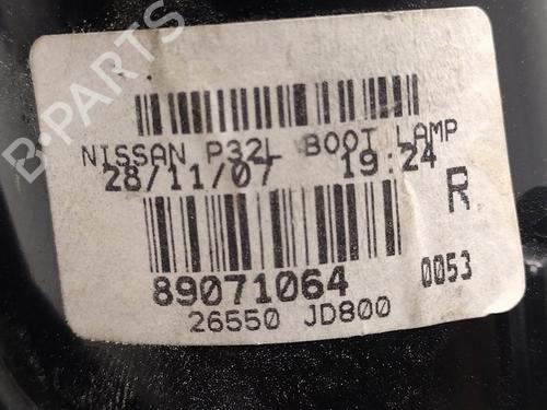 Right tailgate light NISSAN QASHQAI / QASHQAI +2 I (J10, NJ10, JJ10E)  | BP25288517C80 