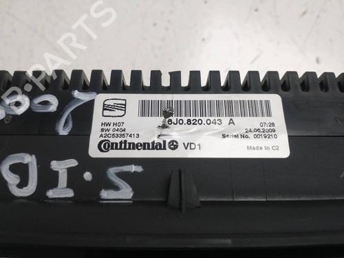 Climate control SEAT IBIZA IV (6J5, 6P1)  | BP15815881I5 